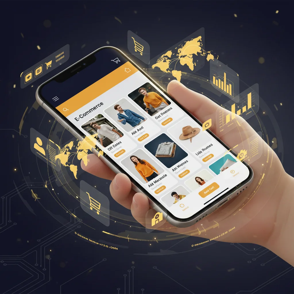 mobile e-commerce, responsive online store, mobile shopping experience