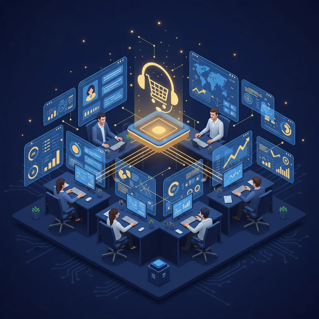 e-commerce support services, online store maintenance, e-commerce management