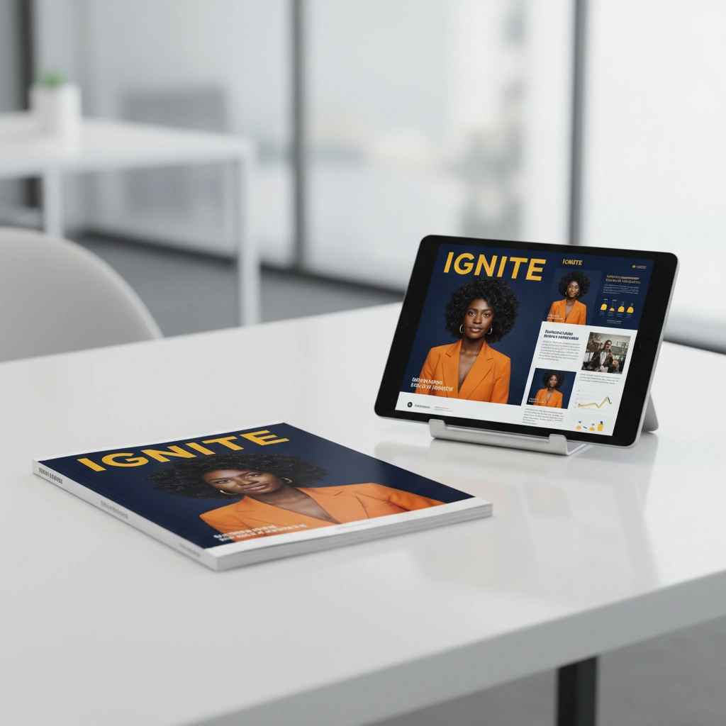 Print & Digital Magazine Production