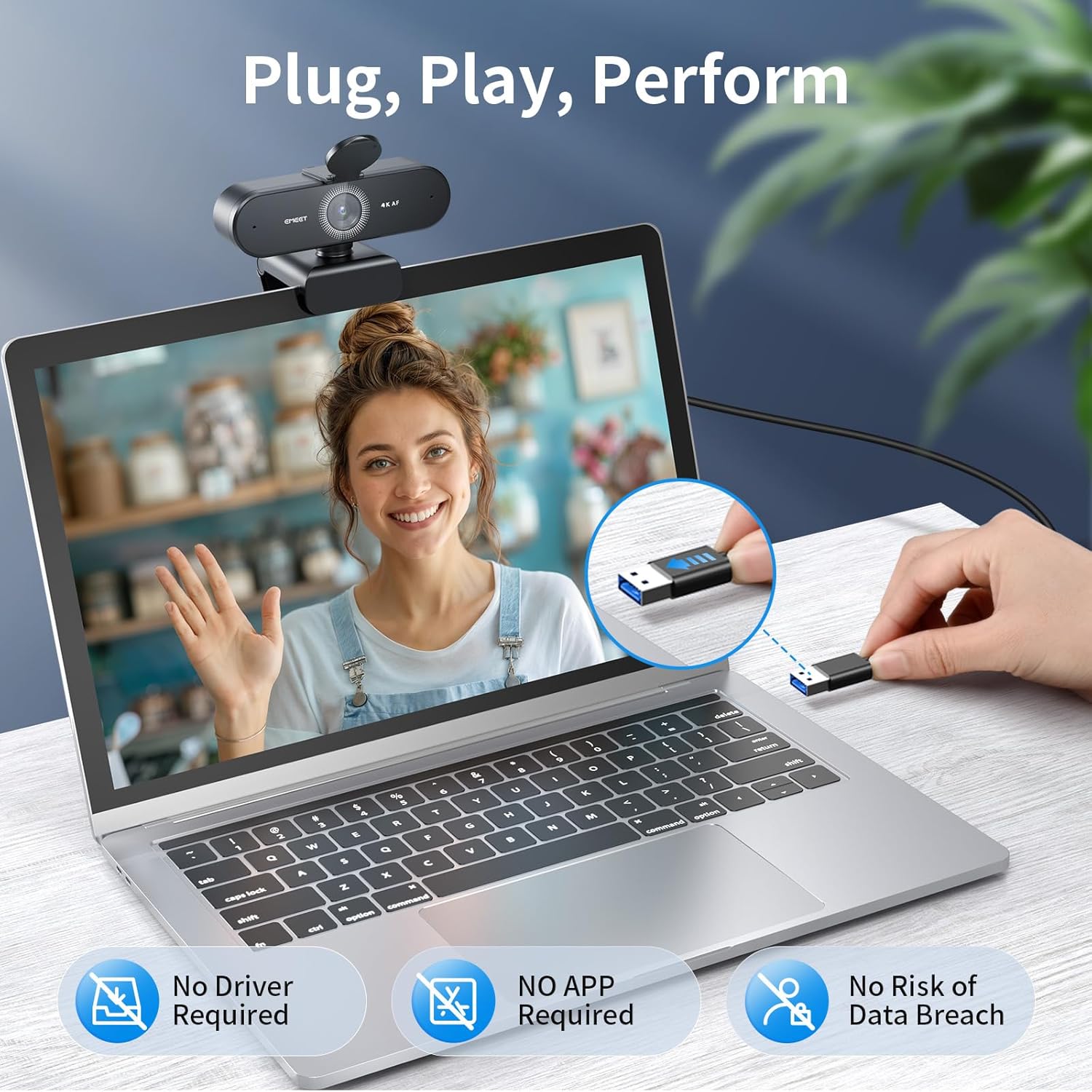 EMEET NOVA 4K Webcam Review – Best 4K Webcam for Business Meetings & Streaming