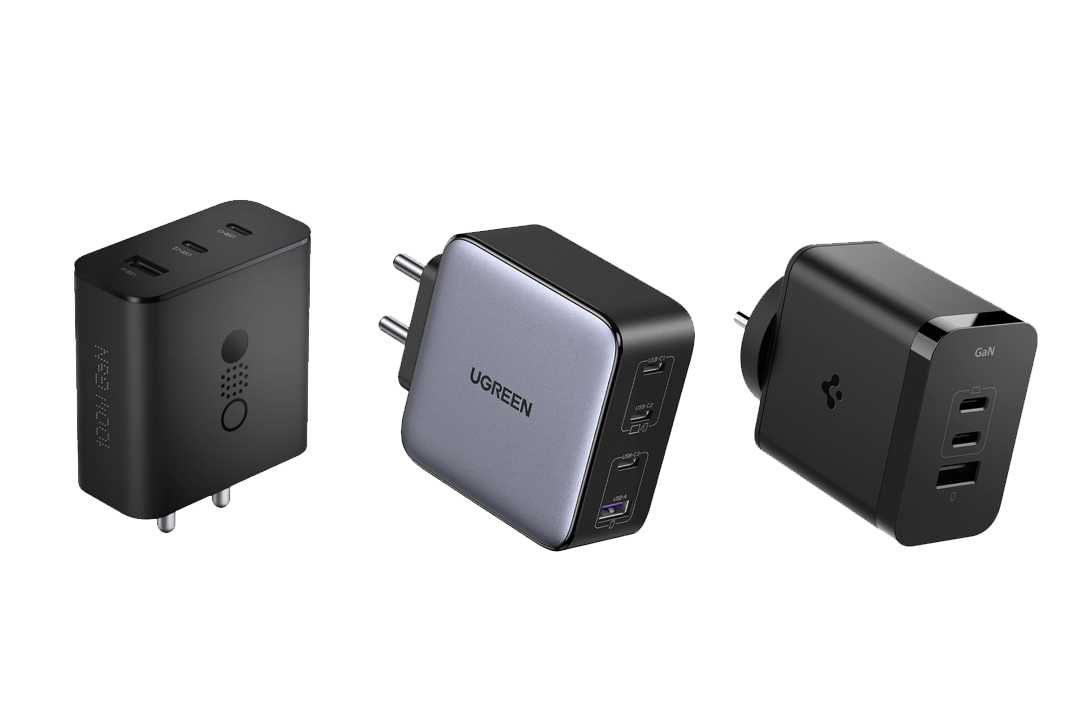 Best Fast Charger Mobile Adapters Compared: CMF 100W GaN vs UGREEN Nexode 100W vs Spigen 65W GaN