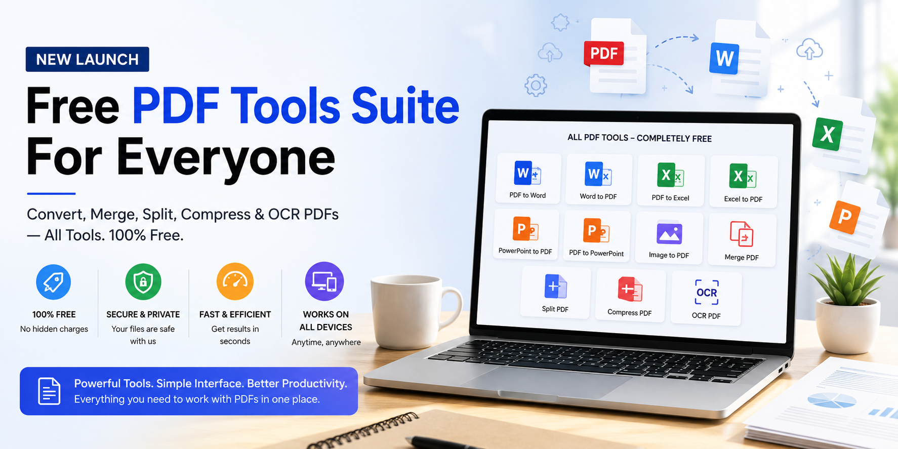 Ravionce Launches Free Online PDF Tools Suite for Faster and Easier Document Management