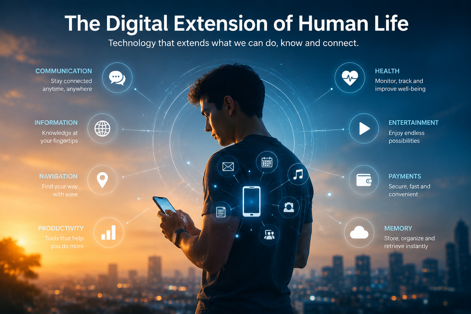 The Digital Extension of Human Life
