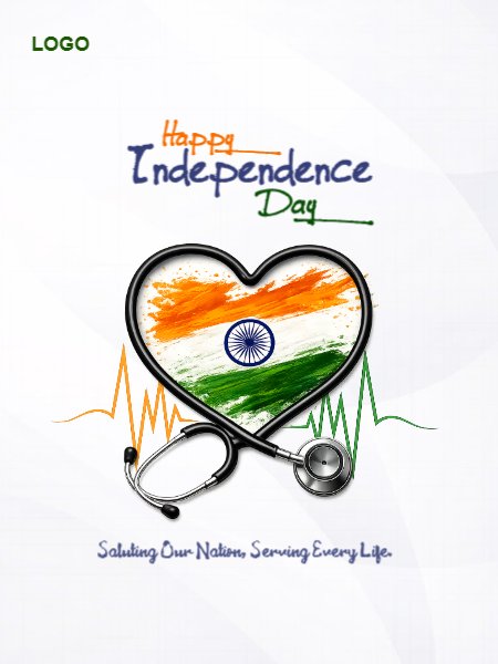 Indian Independence day Hospital Clinic Doctor