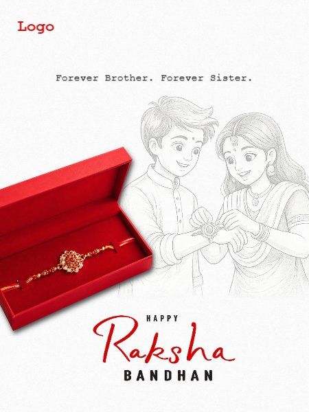 Raksha Bandhan Festival Poster