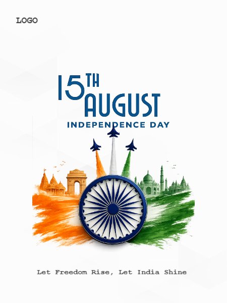 Indian Independence day poster