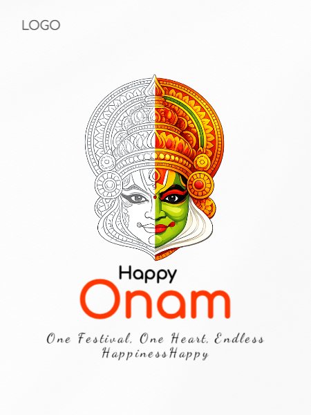 onam wish poster