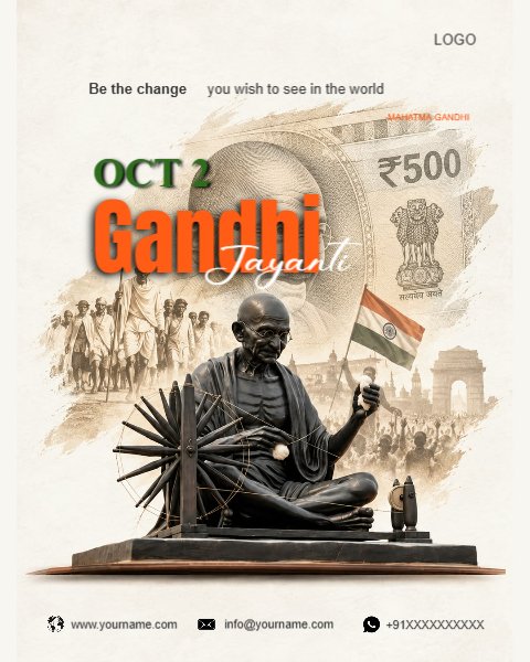MAHATMA GANTHI CHARKA JAYANTI