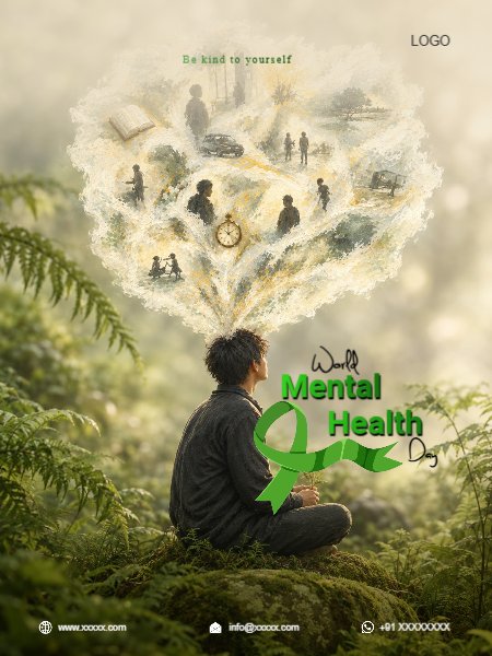 Happy World Health Day Boy Nature