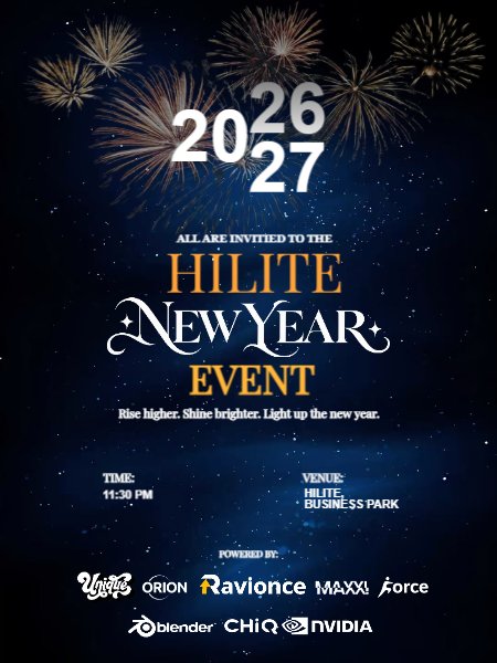 New year Event Poster